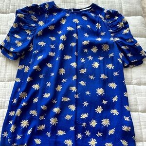 Whistles Blouse in Navy Daisy